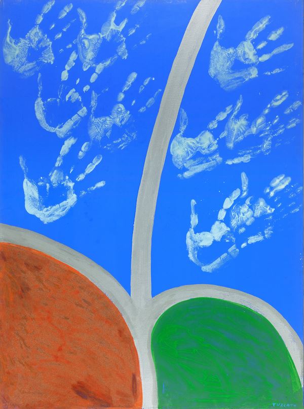Giulio  Turcato - Composizione con mani