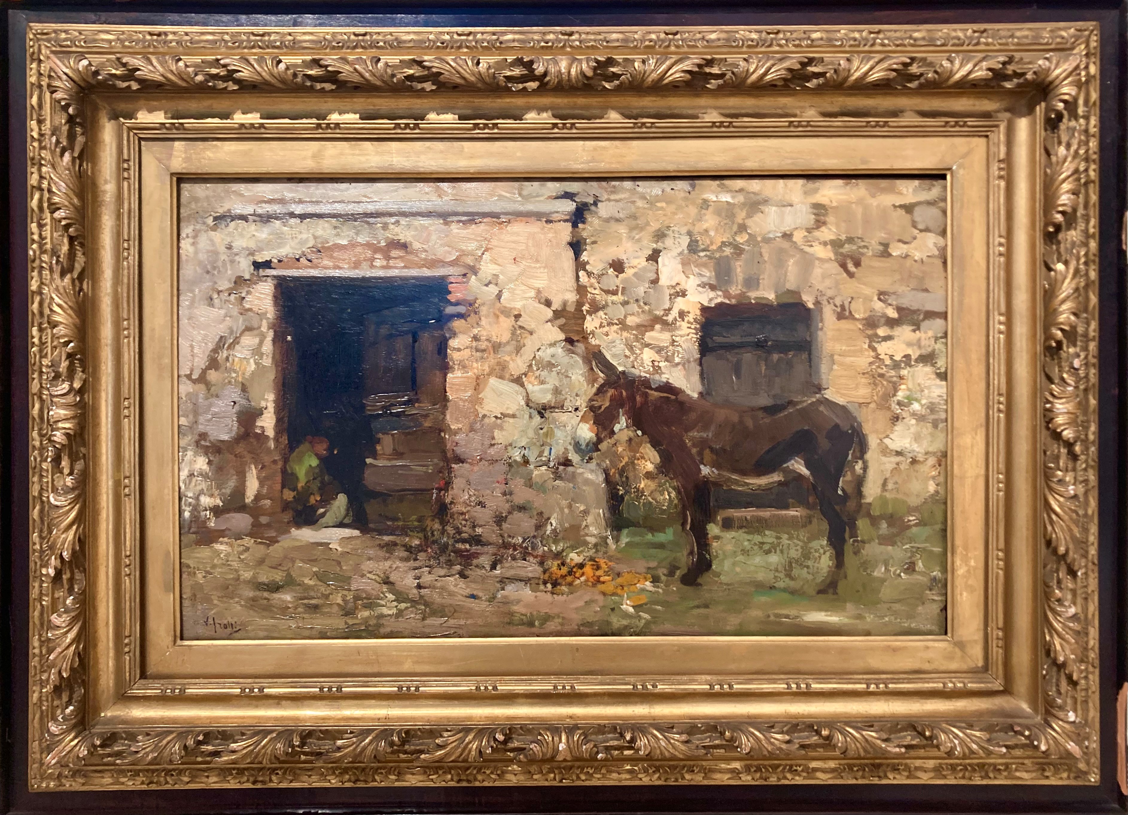 Asinello nel cortile