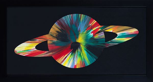 Damien Hirst - Spin Painting (Saturno)