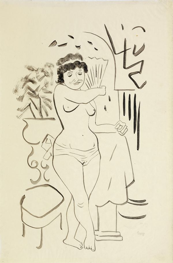 George Grosz - Lady Hamilton