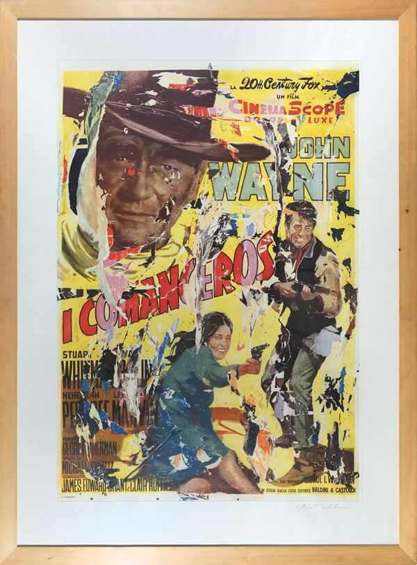 Mimmo Rotella - I comanceros