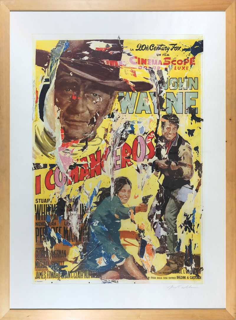 Mimmo Rotella - I Comanceros