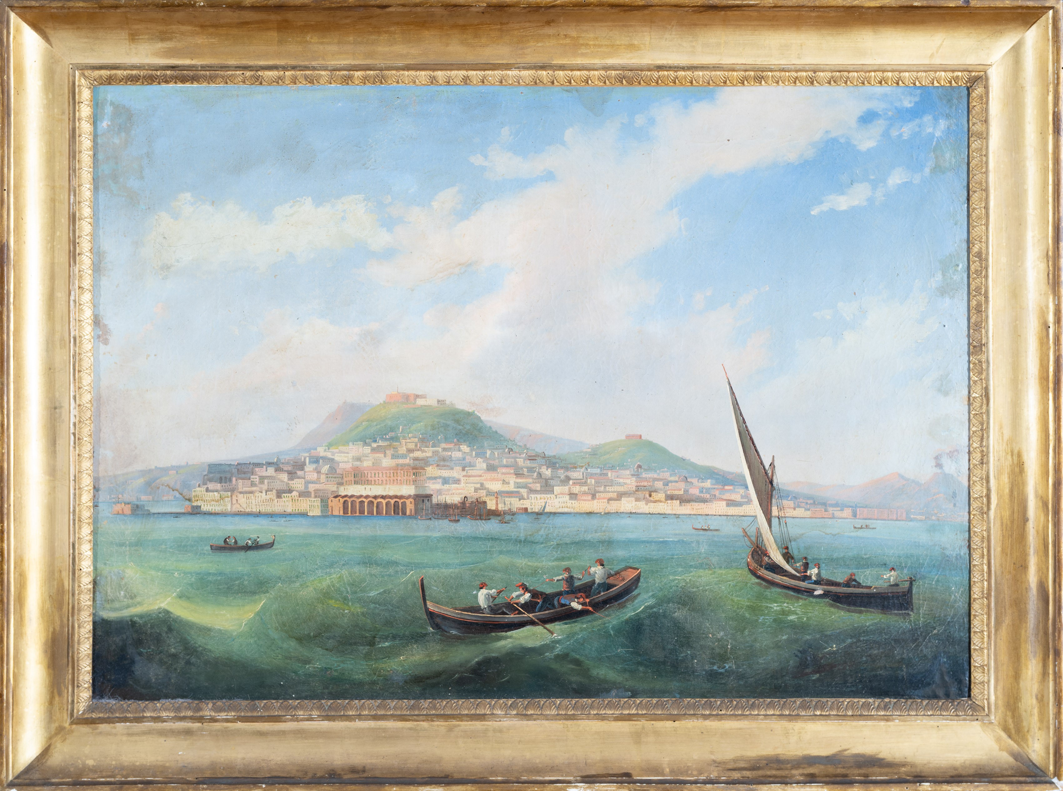 Veduta di Napoli dal mare