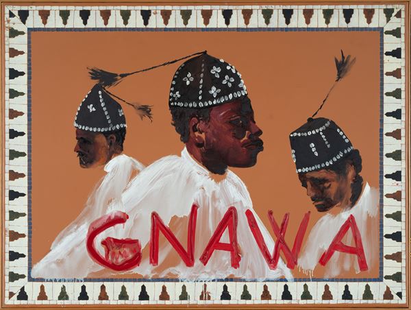 Aldo Mondino - Tre Gnawa