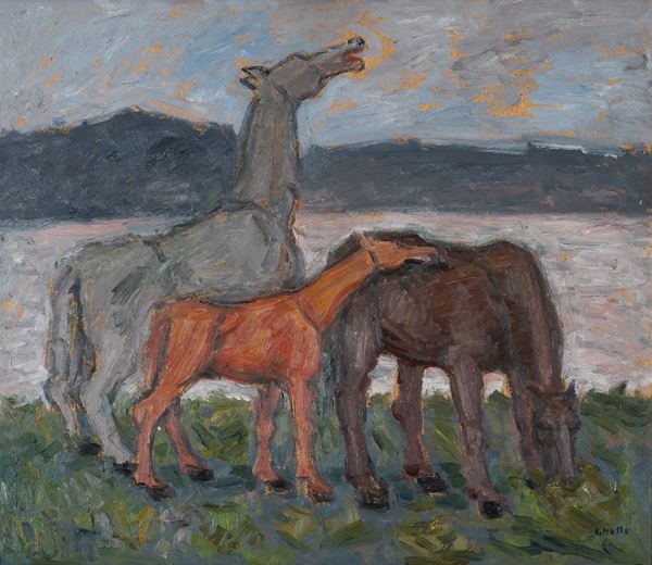 Emilio Notte - Senza titolo (Cavalli)