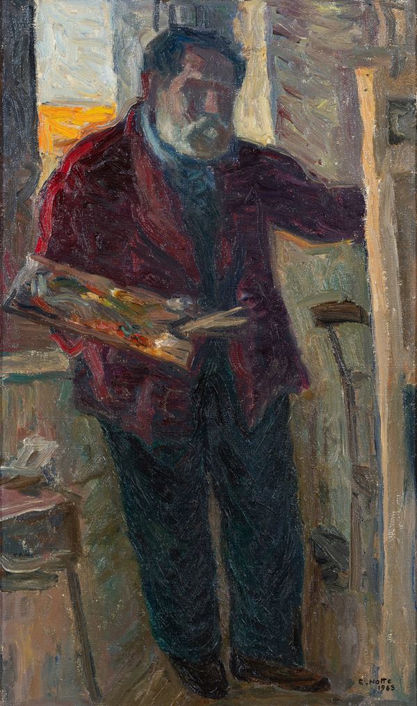 Emilio Notte - Senza titolo (Autoritratto)
