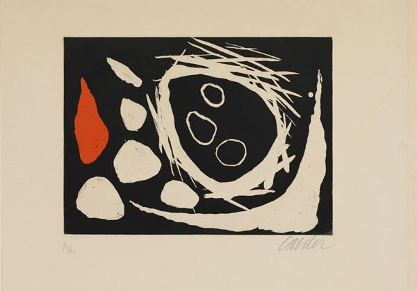 Alexander Calder - Le crâne dans le nid