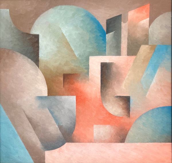 Hermann Fitzi - Senza titolo (Paesaggio)