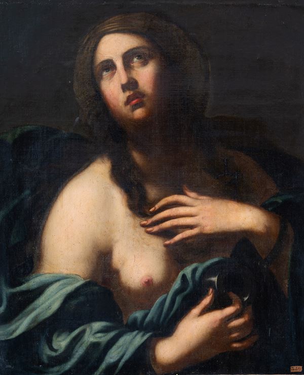 attribuito ad Andrea Vaccaro (Napoli, 1604 - 1670) - Maddalena penitente