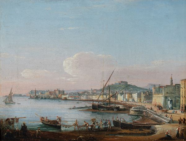 Salvatore Candido (Napoli, 1798 &#8211; 1869) - Il Castello del Carmine