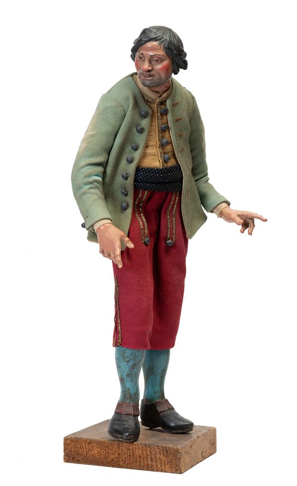 Manifattura napoletana, prima met&#224; del XIX secolo - Young noble peasant