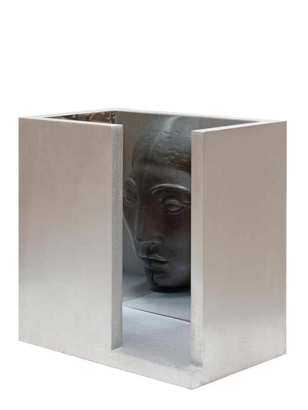 Josep Maria Subirachs : Virtual  (1969)  - Scultura in alluminio placcata in bronzo - Asta Arte Moderna e Contemporanea - Blindarte Casa d'Aste