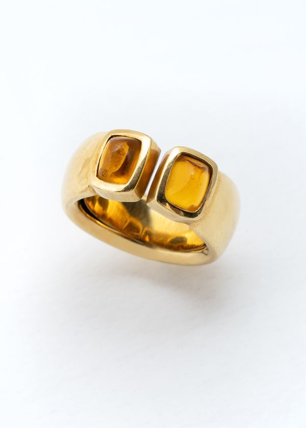 Anello a fascia bombata