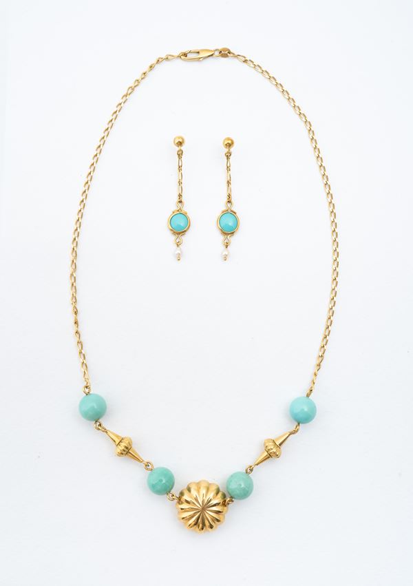 Demi parure di fine orificeria