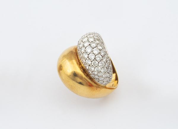 Anello fascia bombata a contrarie