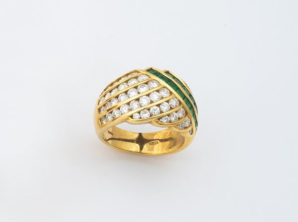 Anello a fascia bombata