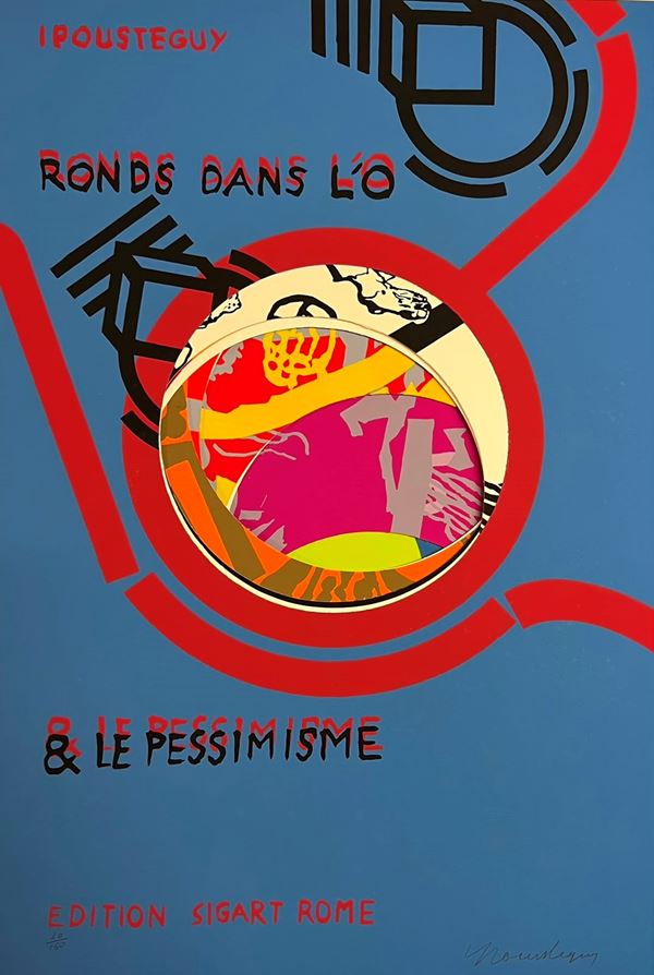 Jean Robert Ipoustéguy - Folder containing 39 silkscreen prints