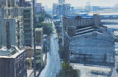 Senza titolo, Olio su tela, cm 38x56