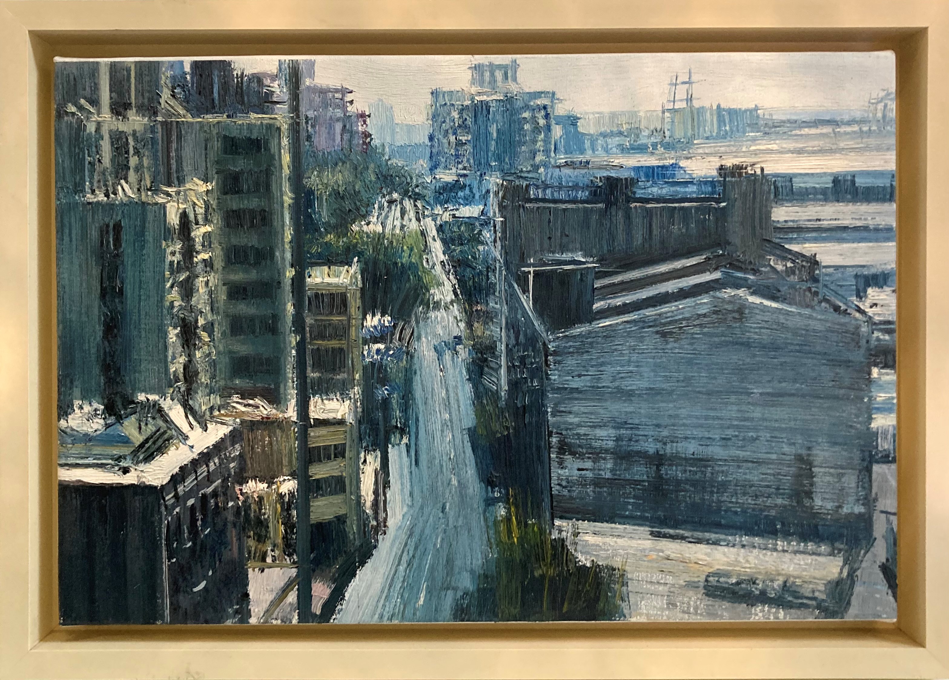 Bernardo Siciliano - Senza titolo, Olio su tela, cm 38x56