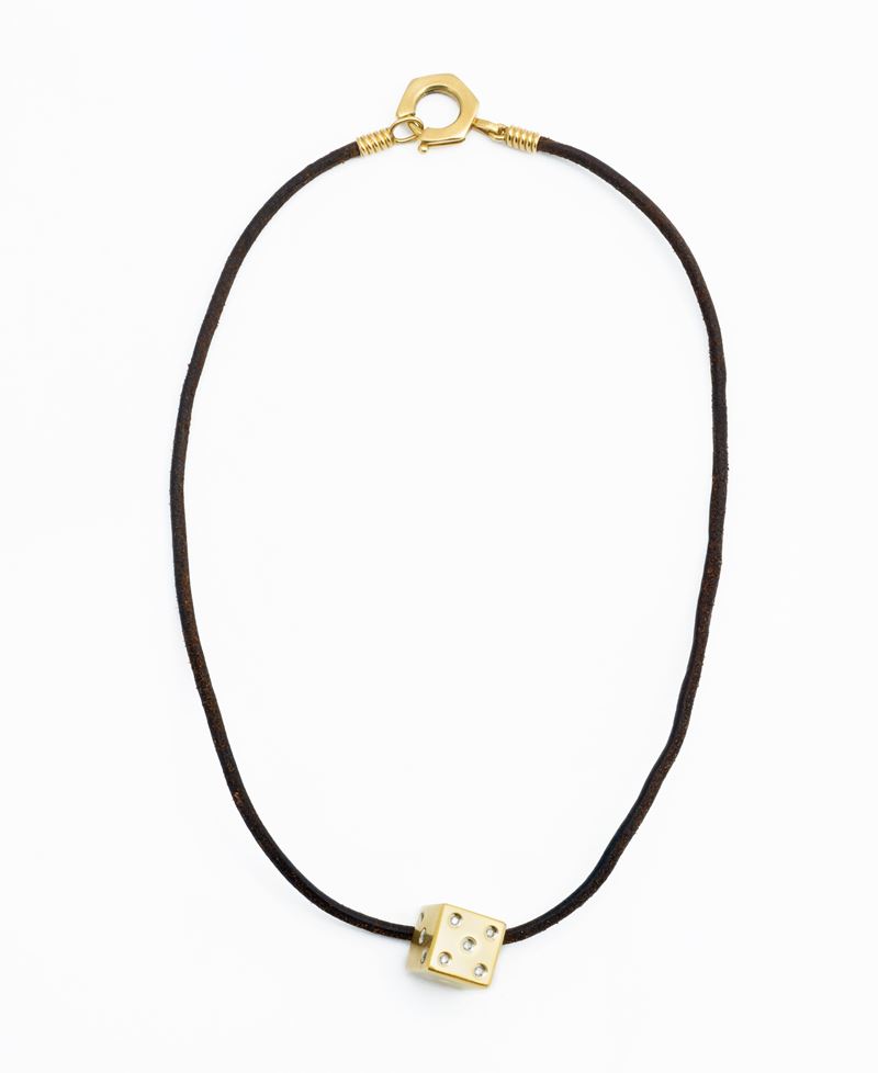 Ciondolo a forma di dado