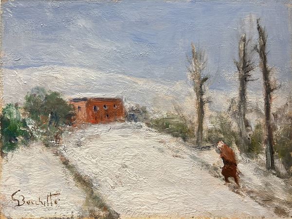 Gaetano Bocchetti - Snowy landscape