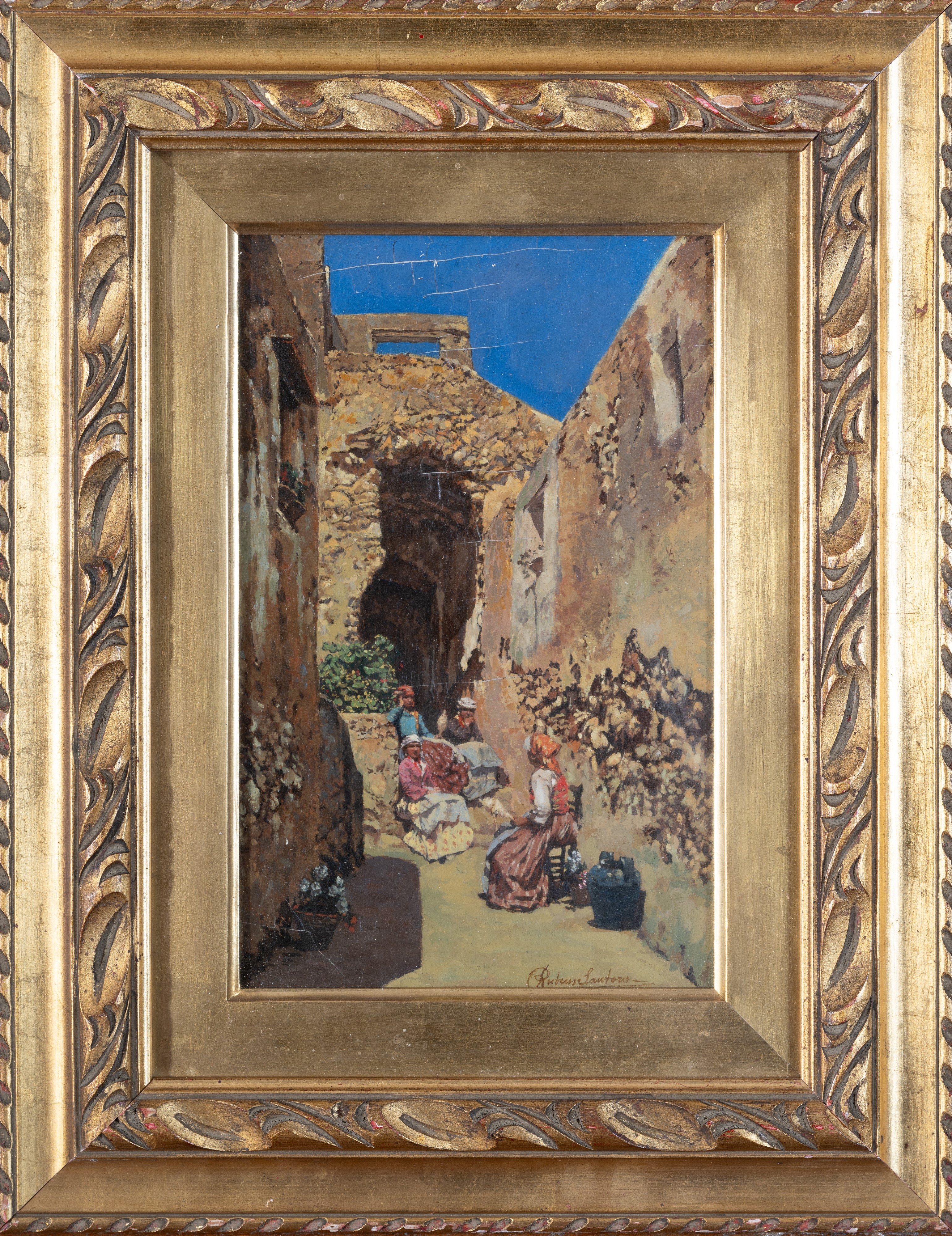 Scorcio di una stradina calabrese