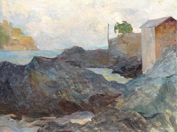 Edgardo Curcio - Paesaggio marino