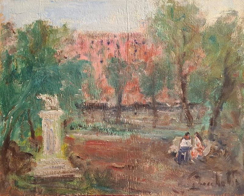 Coppia su una panchina