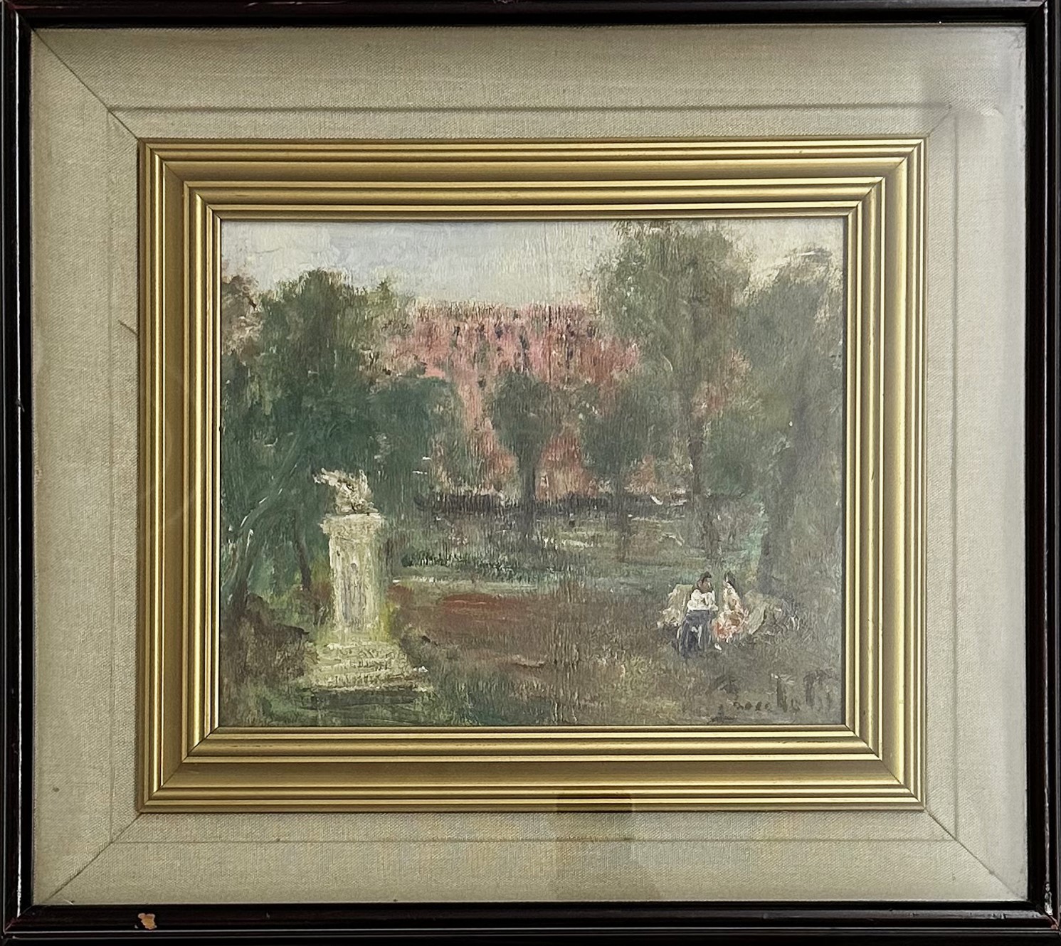 Coppia su una panchina