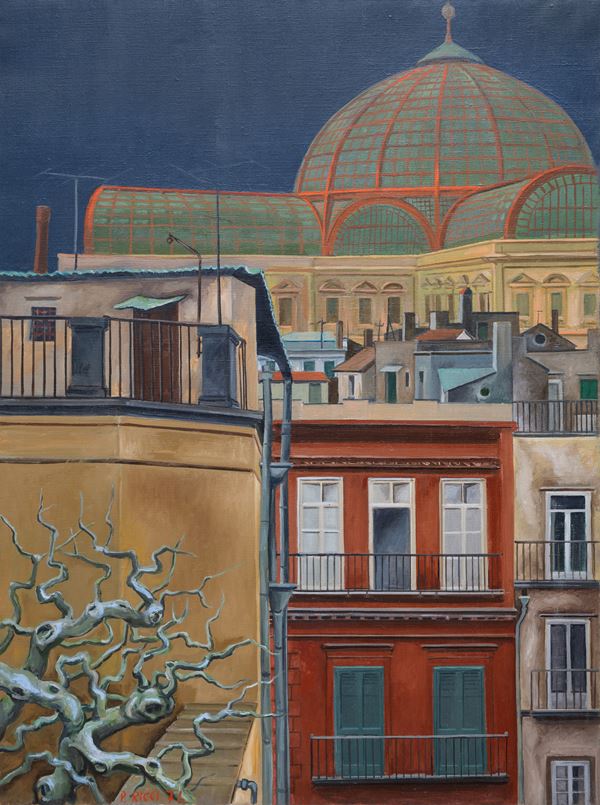 Paolo Ricci - Veduta "interna" di Napoli