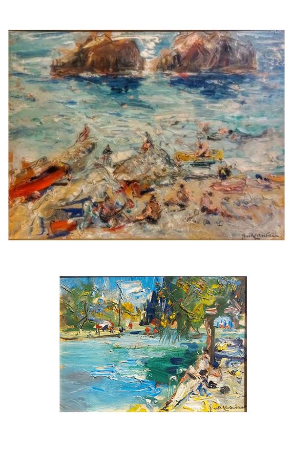 Guido Casciaro - Unique lot composed by n. 2 artworks