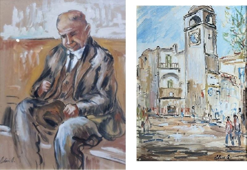 Lotto unico composto da n.2 opere