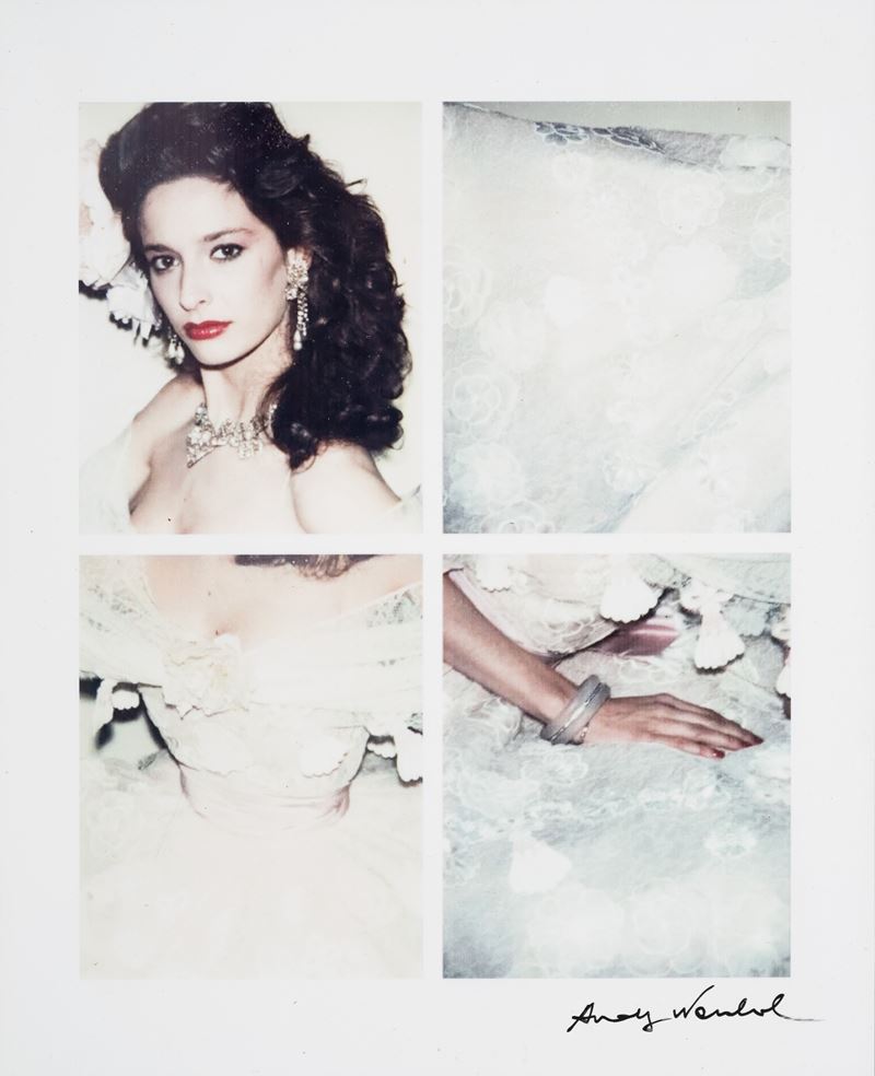 Andy Warhol - Paola Dominguin, Polaroid Polacolor, 1981