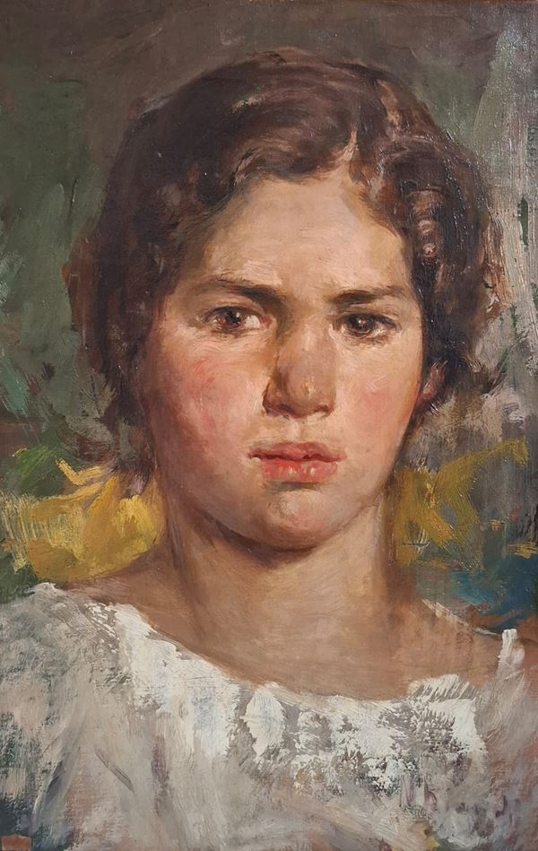 Nicola  Biondi - Portrait of a young girl