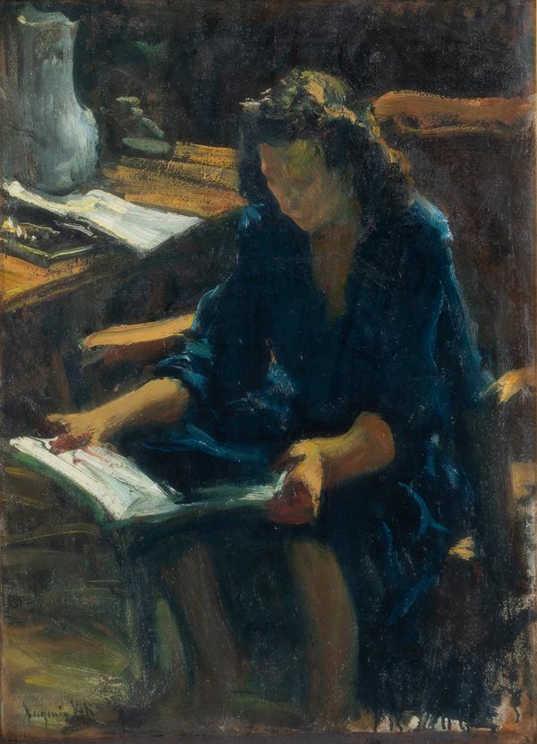 Eugenio  Viti (Napoli 1885 -1952) - Vincenzina (The model)