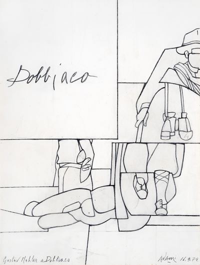 Dobbiaco, carboncino su carta