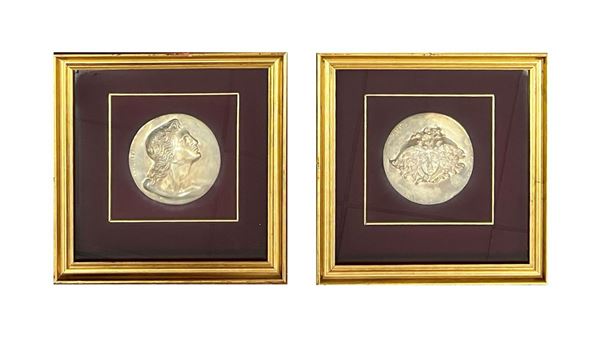 Vincenzo  Gemito - a) Profile of Alexander the Great; b) Head of Medusa