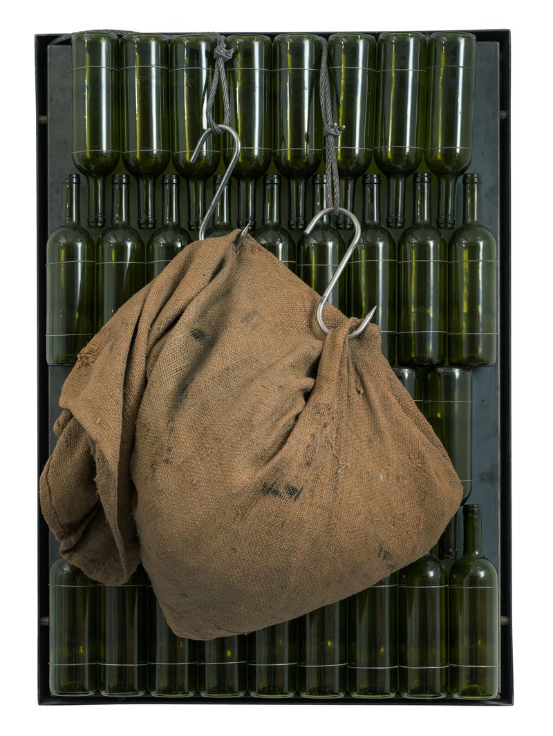 Jannis Kounellis - Senza titolo - Scultura in materiali misti (2010)