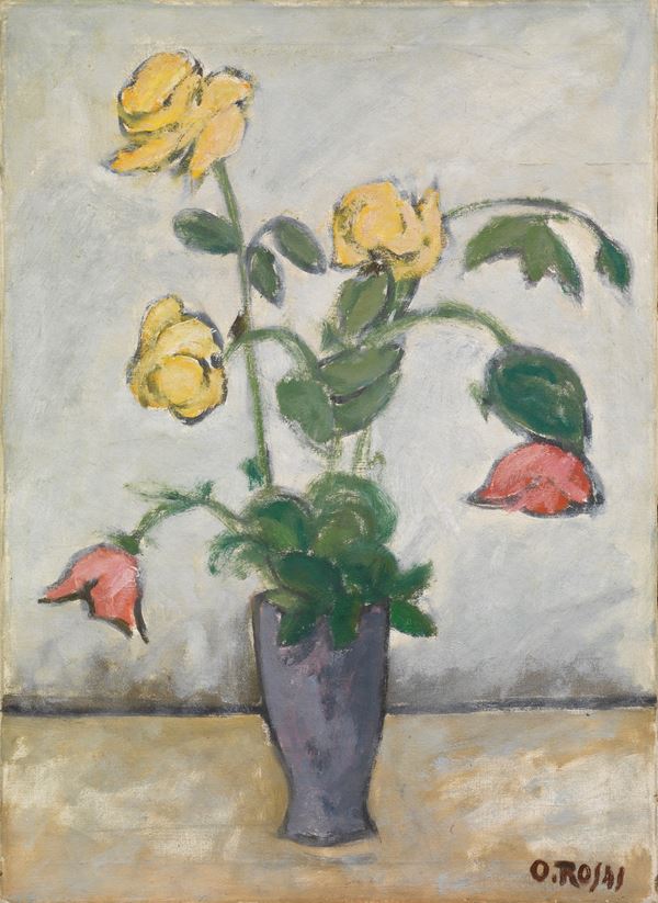 Ottone Rosai - Fiori