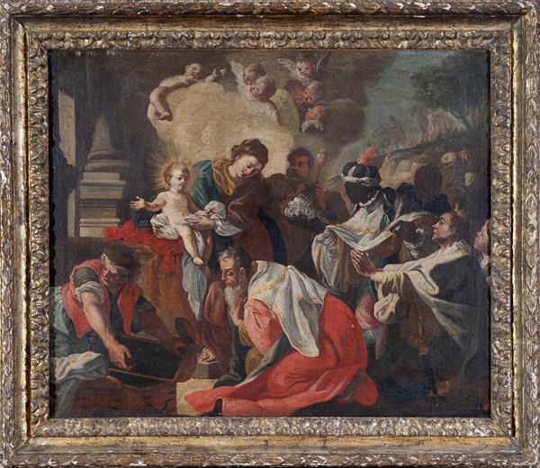 Giacinto Diano (Pozzuoli 1731 - Napoli 1803) - Adoration of the Magi