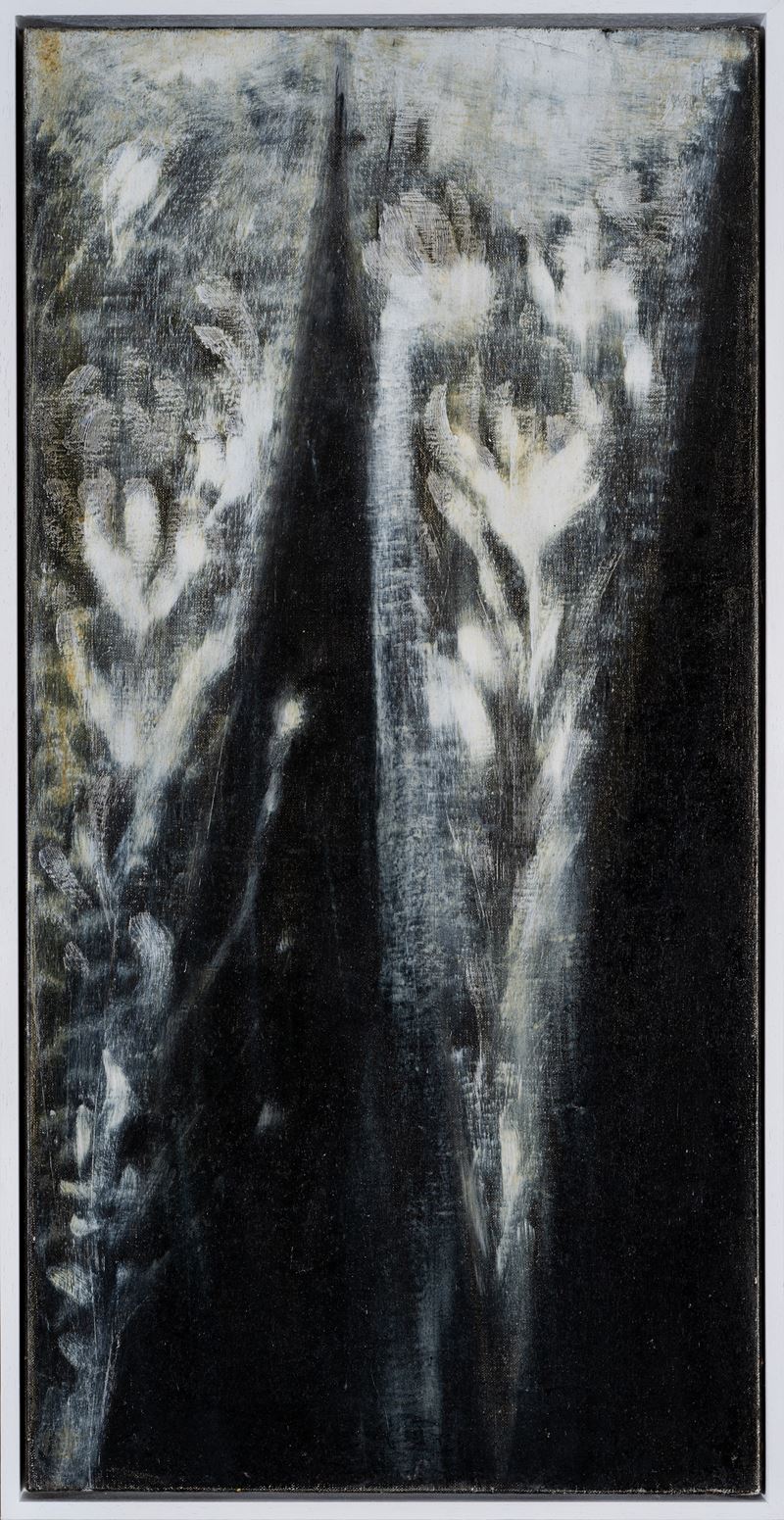 Ross Bleckner - Untitled, olio su tela, 1993
