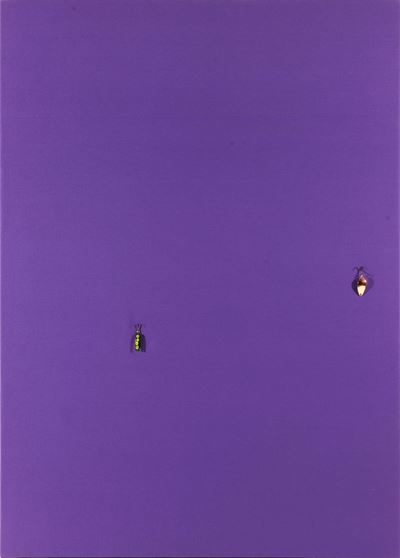 Untitled, Tela e filo da pesca, 2014