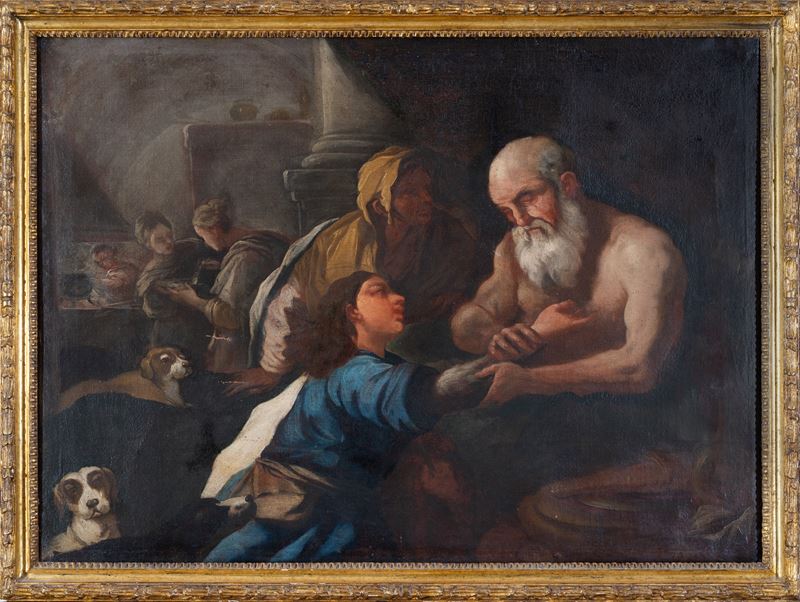 Isacco benedice Giacobbe