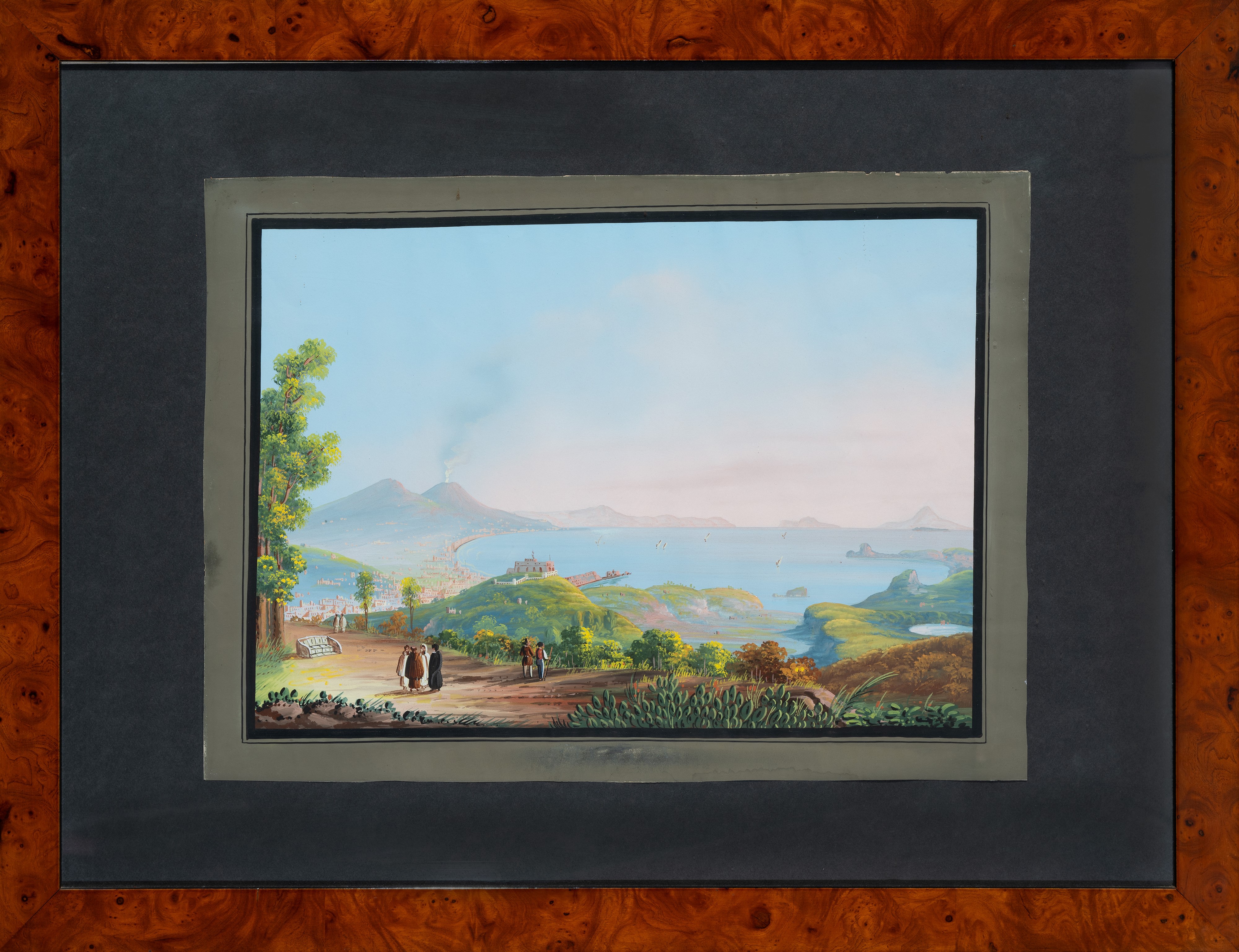 Veduta di Napoli dai Camaldoli