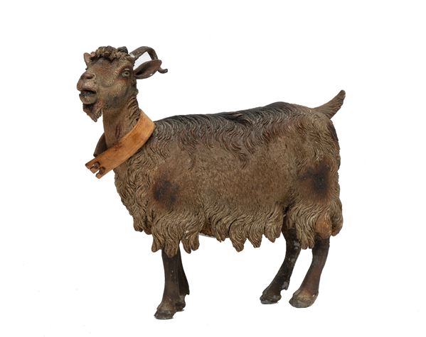 attribuito a Tommaso Schettino (attivo a Napoli, nel XVIII secolo) - Goat with collar