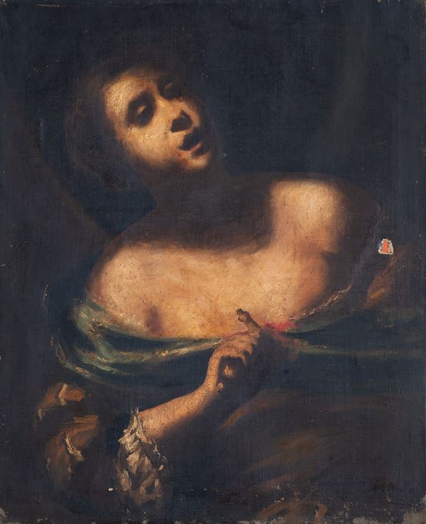 seguace di Andrea Vaccaro - Madonna of Sorrows