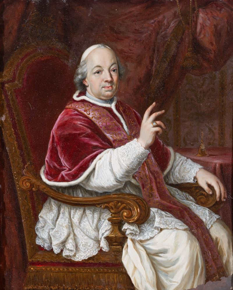 Pio VI in posa benedicente