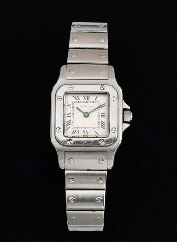 Cartier : Orologio Santos de Cartier  - Auction JEWELRY, WATCHES, SILVER, ART OBJECTS, DESIGN OBJECTS AND VINTAGE - Blindarte Casa d'Aste