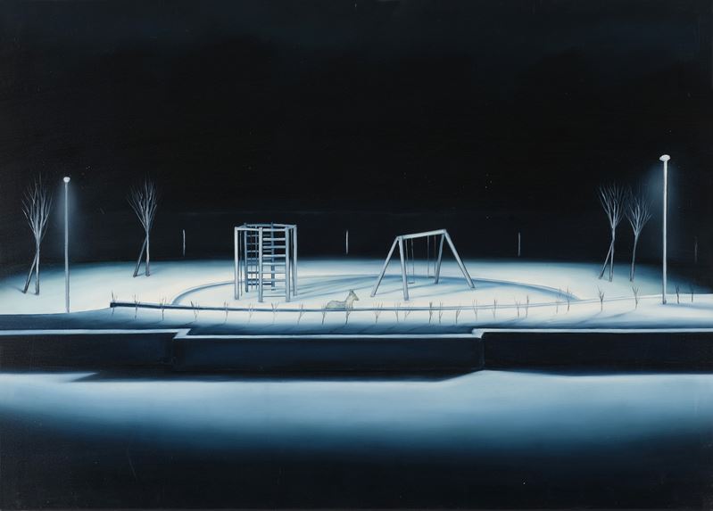 Andrea Chiesi - La Casa, olio su tela (2003)