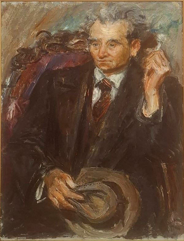 Carlo Verdecchia - Ritratto del poeta Epifanio Rossetti